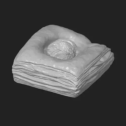 Strawberry Fruit Danish 3D print model 5