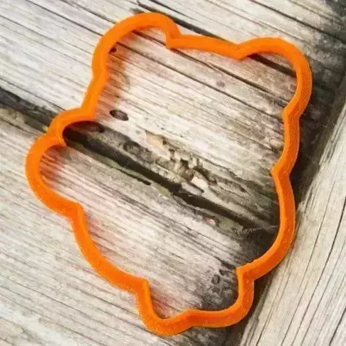 Winnie the Pooh with a pot cookie cutter for professional Free 3D print model
