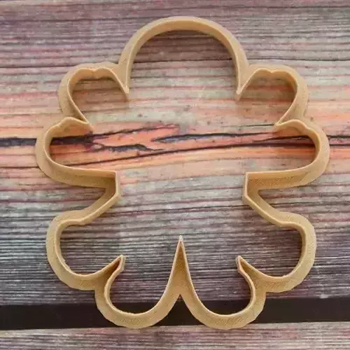 Gingerbread Man Leonardo Da Vinci cookie cutter for professional