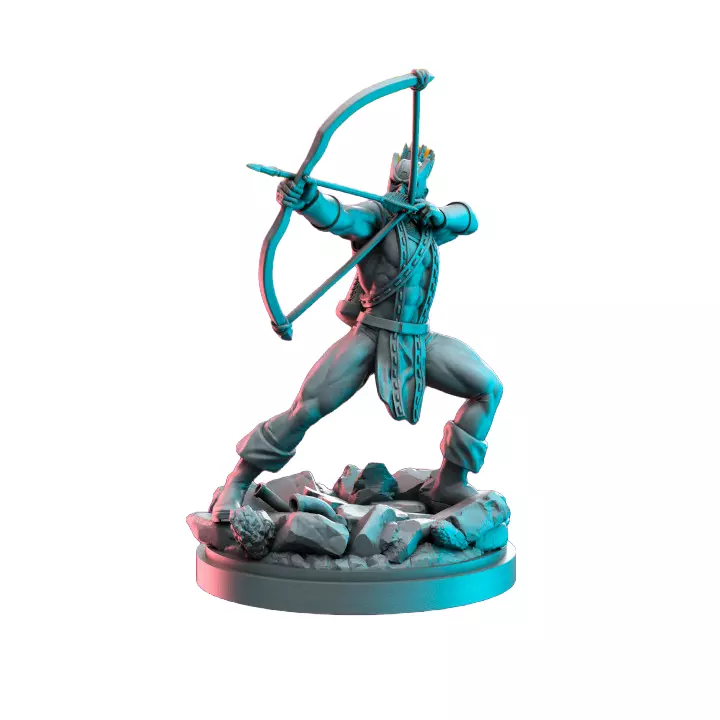 Hawk Hood II - Printable Resin Model 3D print model