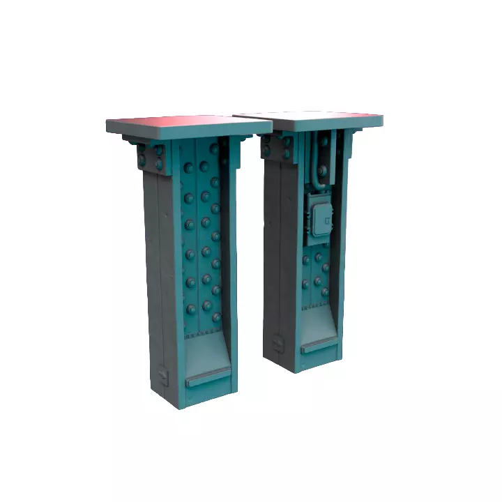 Subway Pillar IV - RPG Tabletop Figure 3D print model