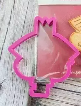 Little Kingdom Holly cookie cutter for professional