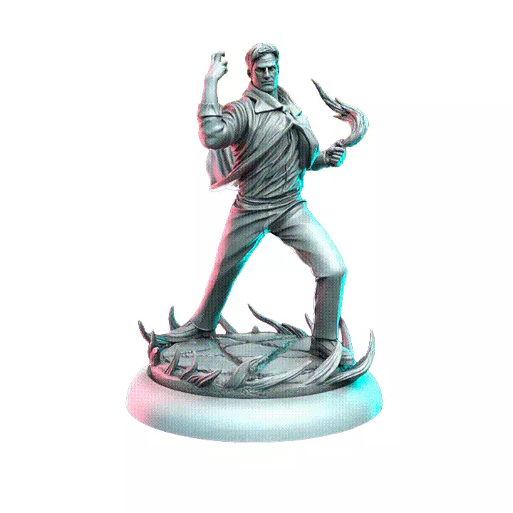 Lung Blazer II - Resin Miniature Figurine 3D print model
