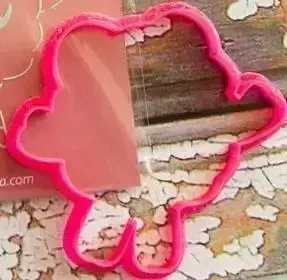 Smeshariki Barash cookie cutter for professional