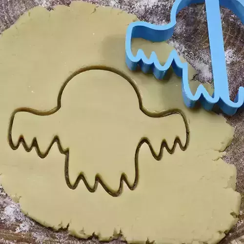 Ghost 2 cookie cutter for professional Free 3D print model