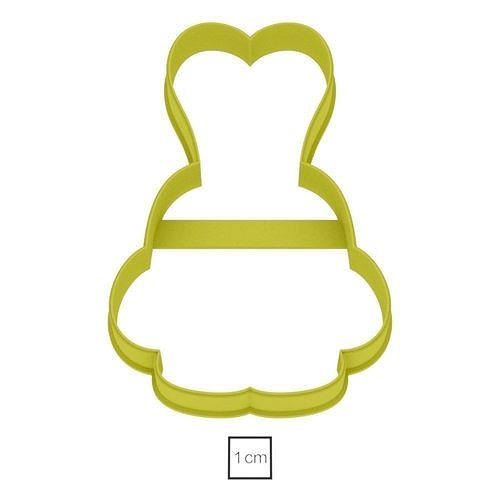 Smeshariki Krosh cookie cutter for professional Free 3D print model