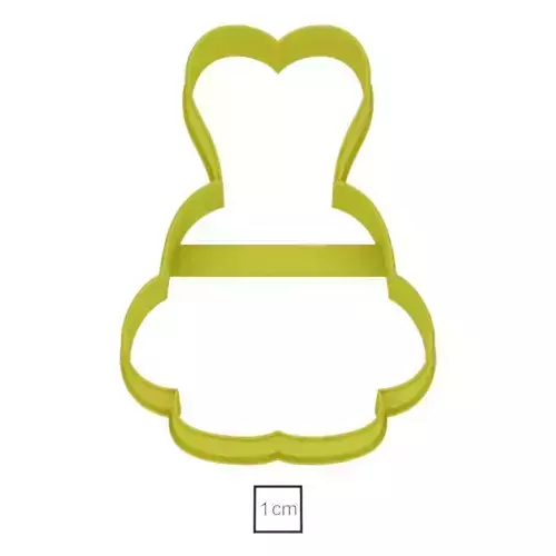 Smeshariki Krosh cookie cutter for professional