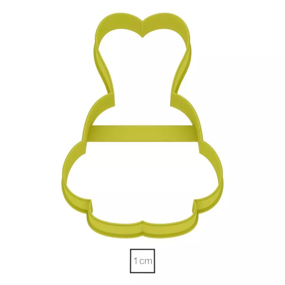 Smeshariki Krosh cookie cutter for professional Free 3D print model