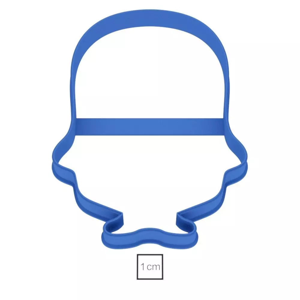 Minion 1 cookie cutter for professional Free 3D print model