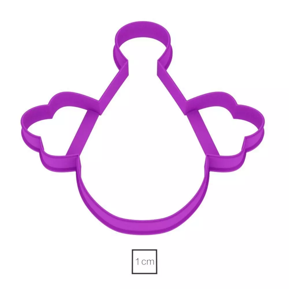 Clown cookie cutter for professional Free 3D print model