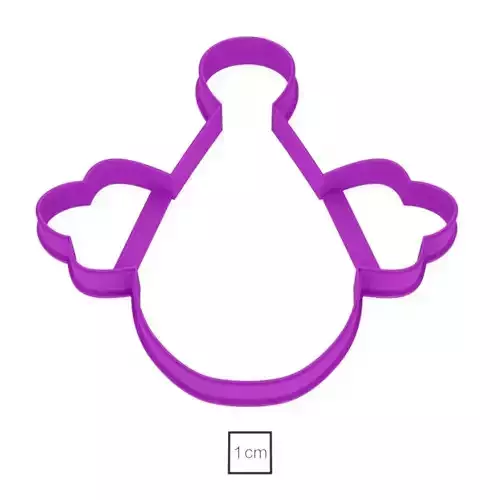 Clown cookie cutter for professional