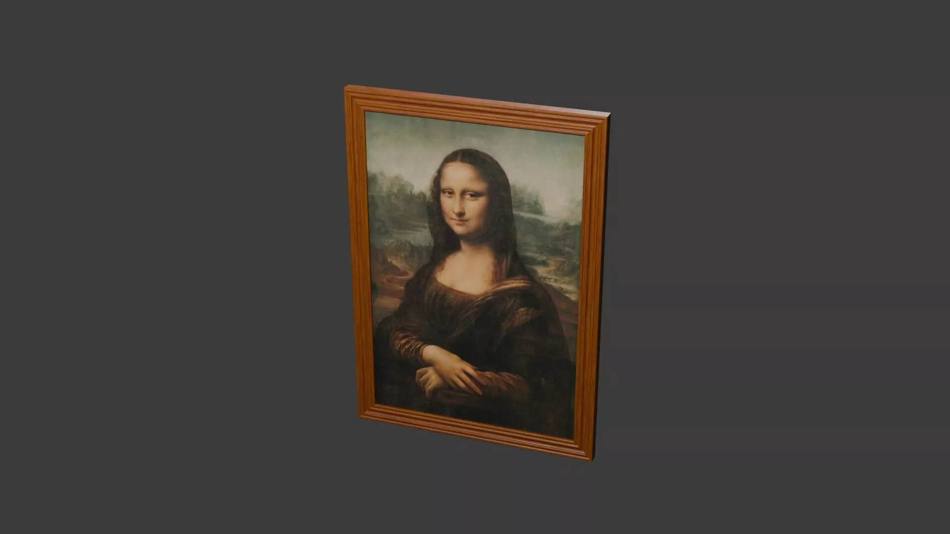 Mona Lisa Free 3D model