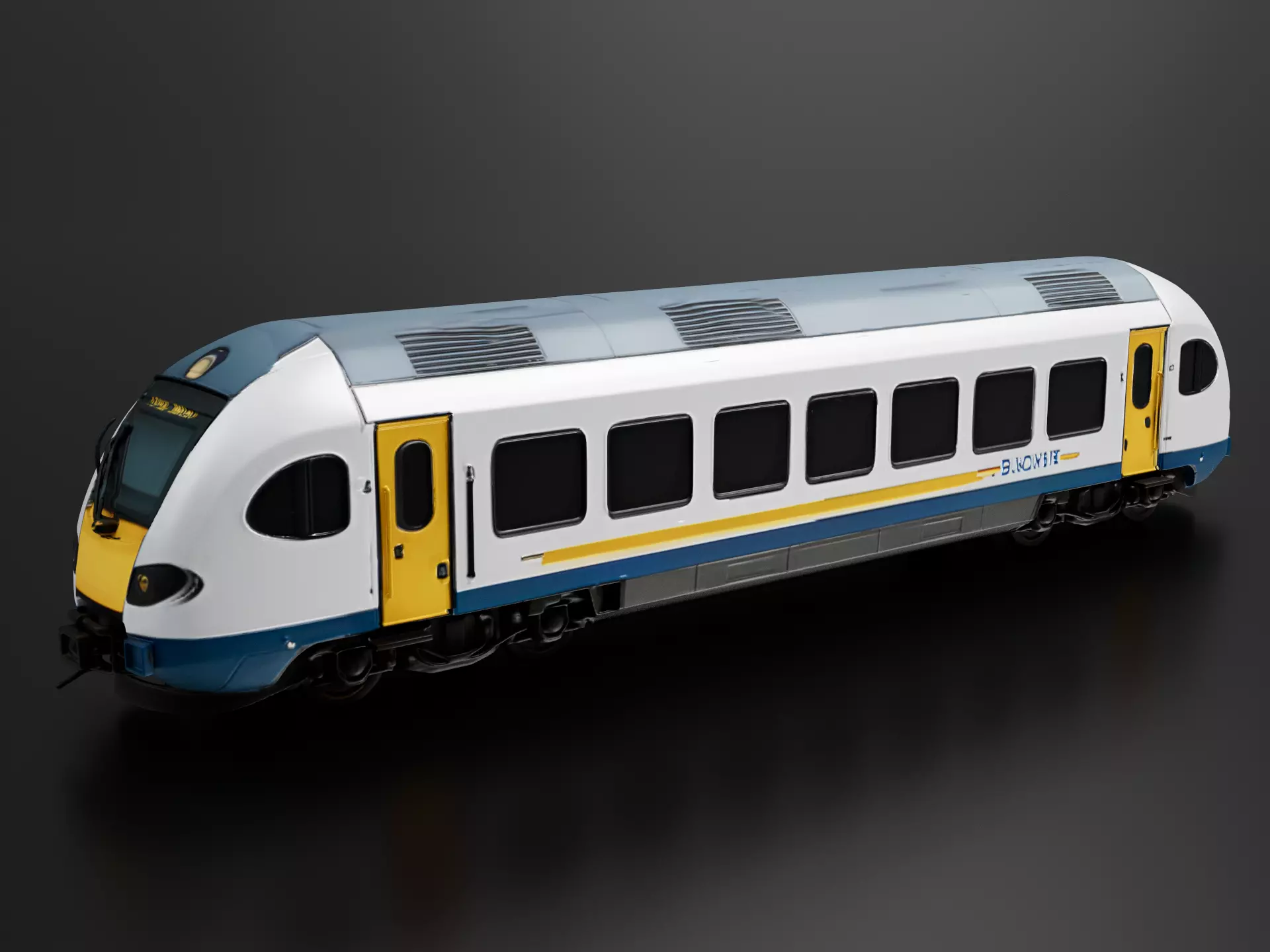 Shuttle Regional Train 02 3D print model