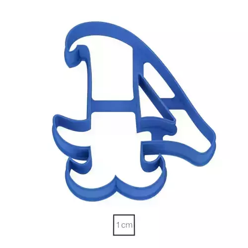 Number 4 95m cookie cutter for professional