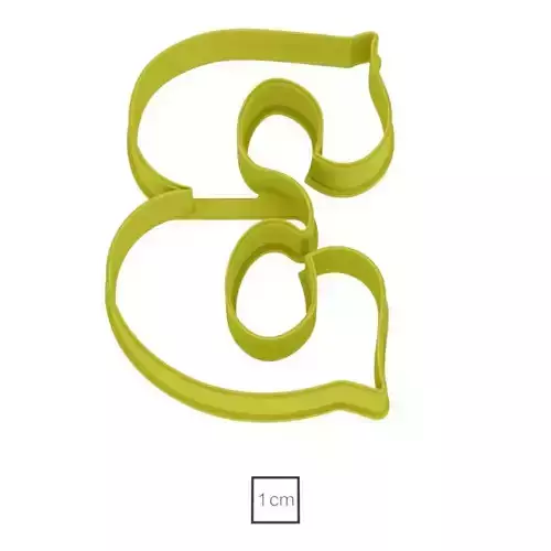 Number 3 95m cookie cutter for professional