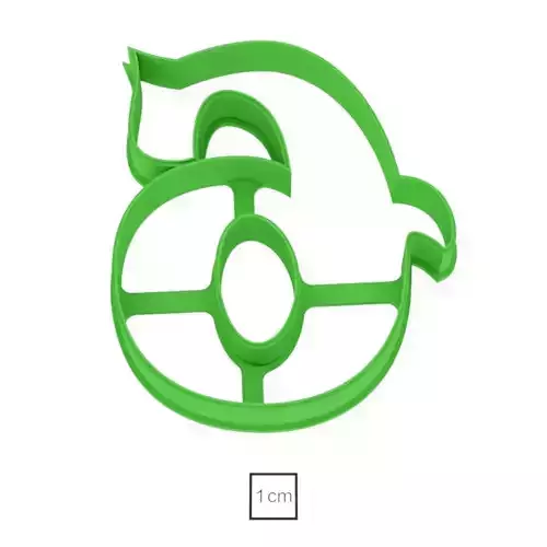 Number 6 95m cookie cutter for professional