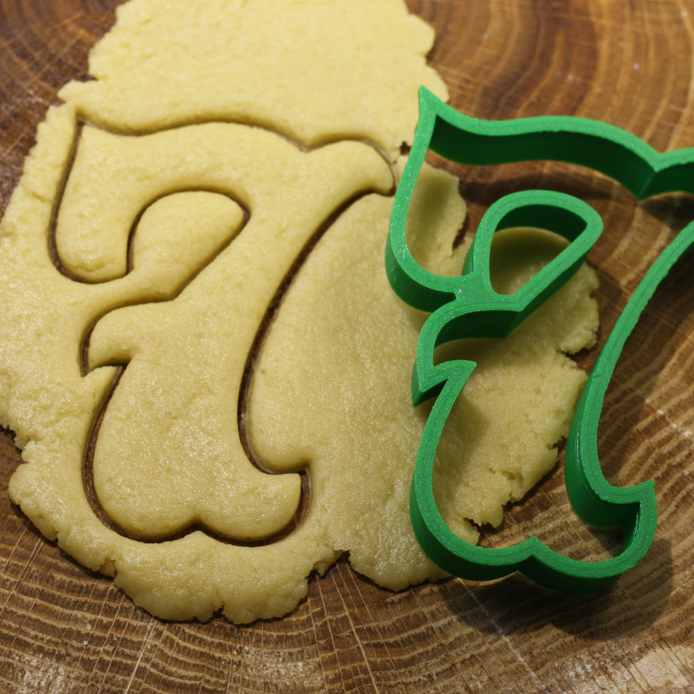 Number 7 95m cookie cutter for professional Free 3D print model_1