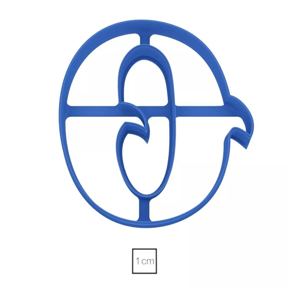 Letter O cookie cutter for professional Free 3D print model