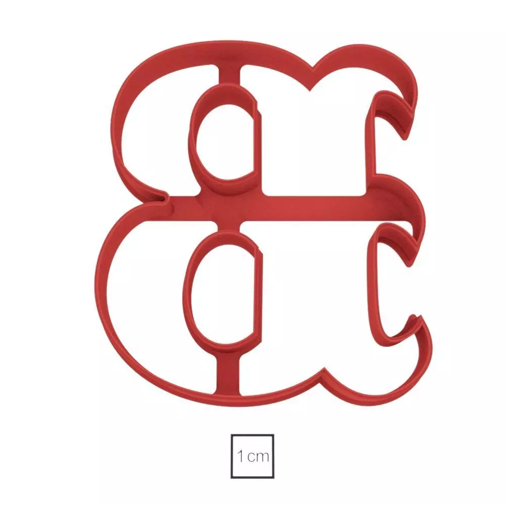 Letter B cookie cutter for professional Free 3D print model