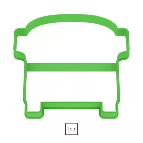 School Bus cookie cutter for professional
