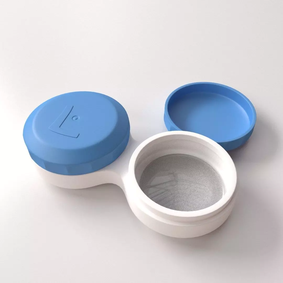 Contact Lense Case 3D model