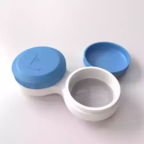 Contact Lense Case 3D model