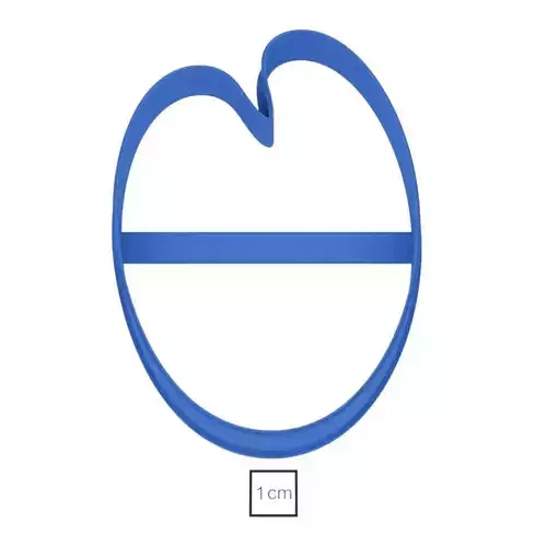 Palette cookie cutter for professional