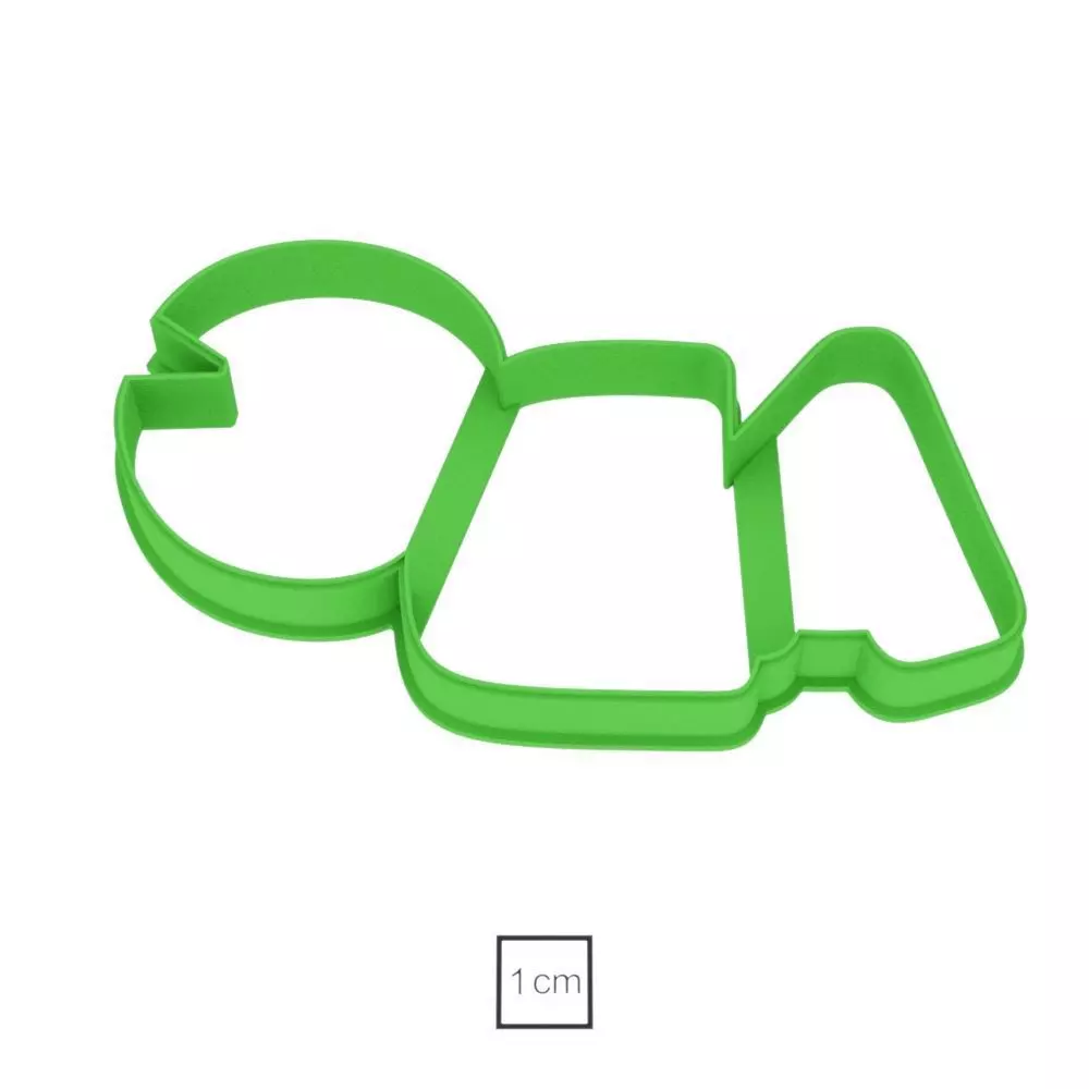 ABC cookie cutter for professional Free 3D print model