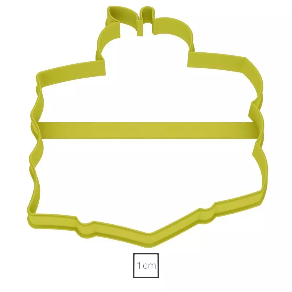 Stack of books cookie cutter for professional Free 3D print model