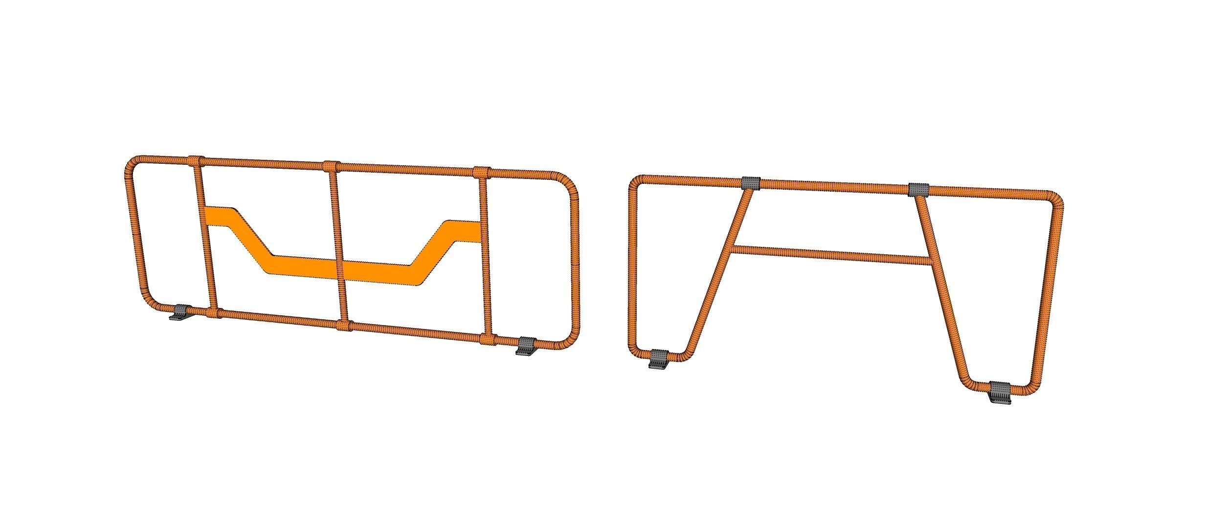 sci-fi Railing 2 3D model_24