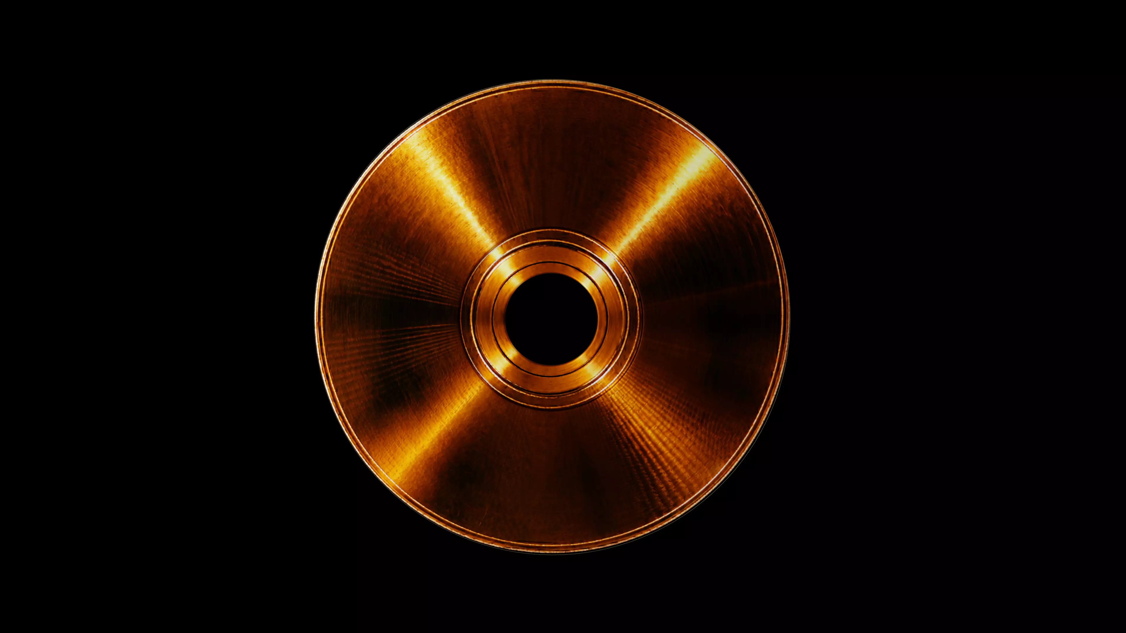 CD Disk 3D model Low-poly 3D model