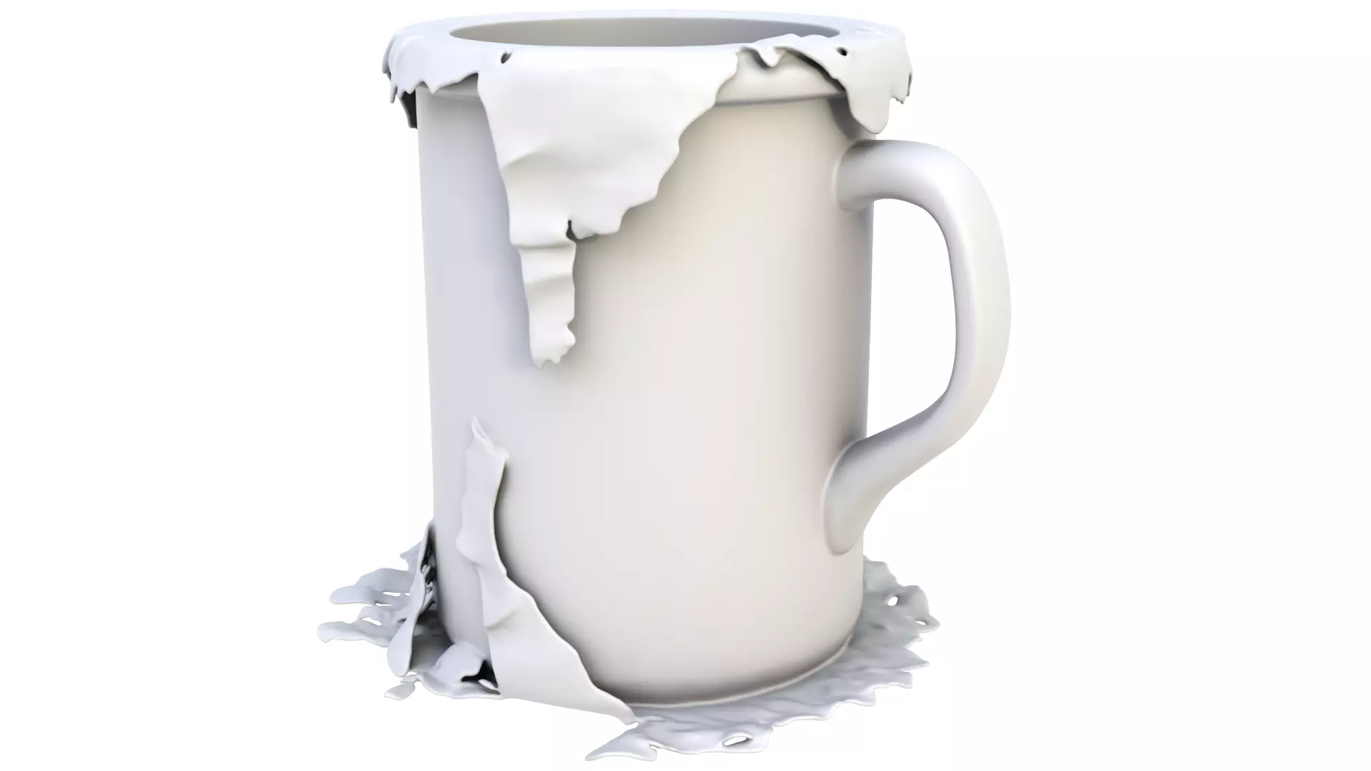 Abstract mug 130 3D model