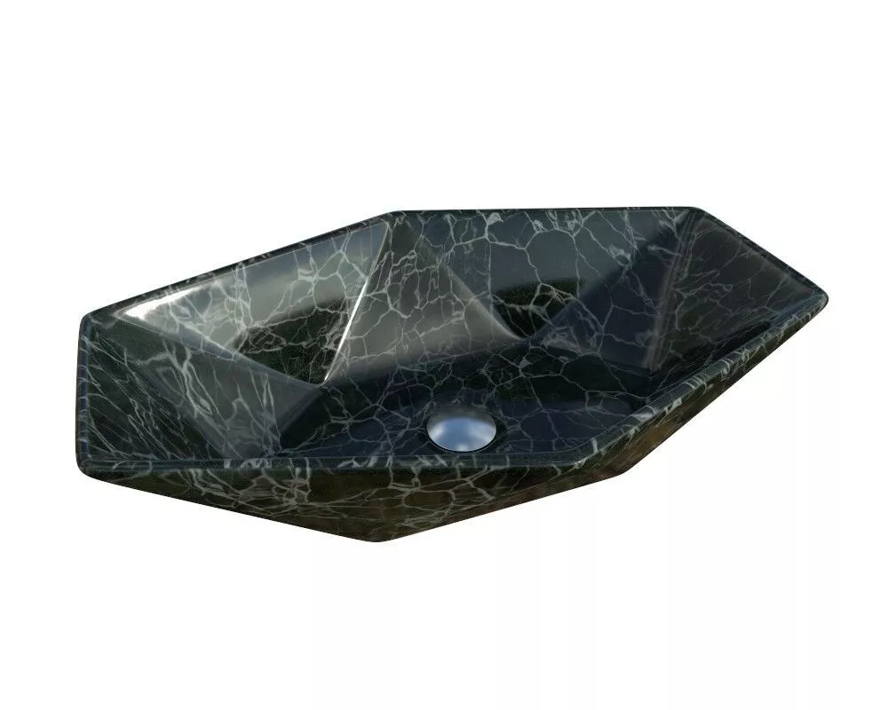 Hexagonal basin 3D model