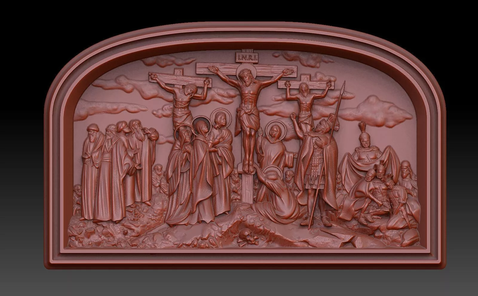 Jesus Christ on the Cross 3D print model