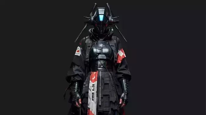 Sci-Fi Techwear Shinobi