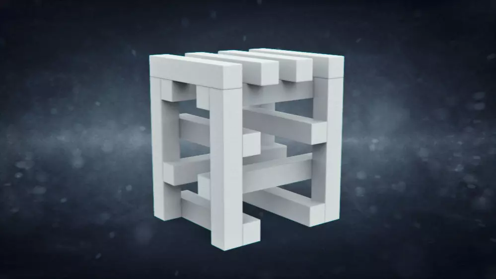 Stool by Erik Olovsson for Studio E O Low-poly 3D model_0