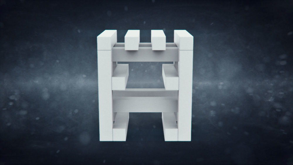 Stool by Erik Olovsson for Studio E O Low-poly 3D model_2