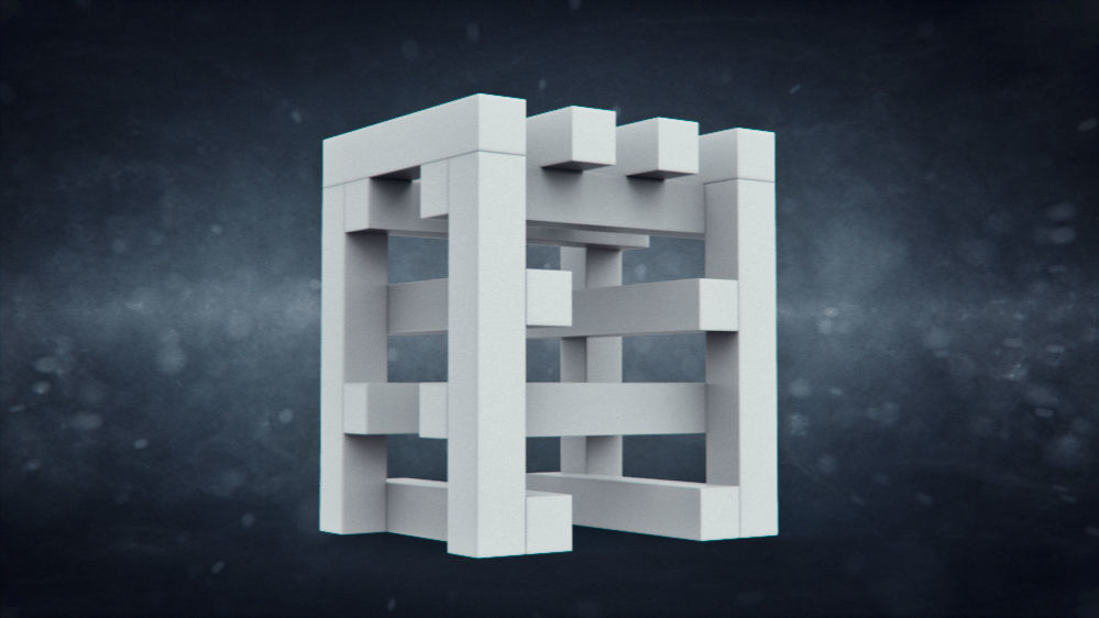 Stool by Erik Olovsson for Studio E O Low-poly 3D model_1