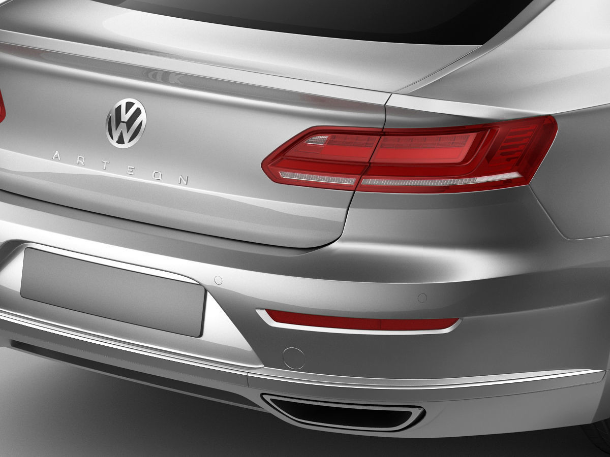 VW Arteon 2018 3D model_4