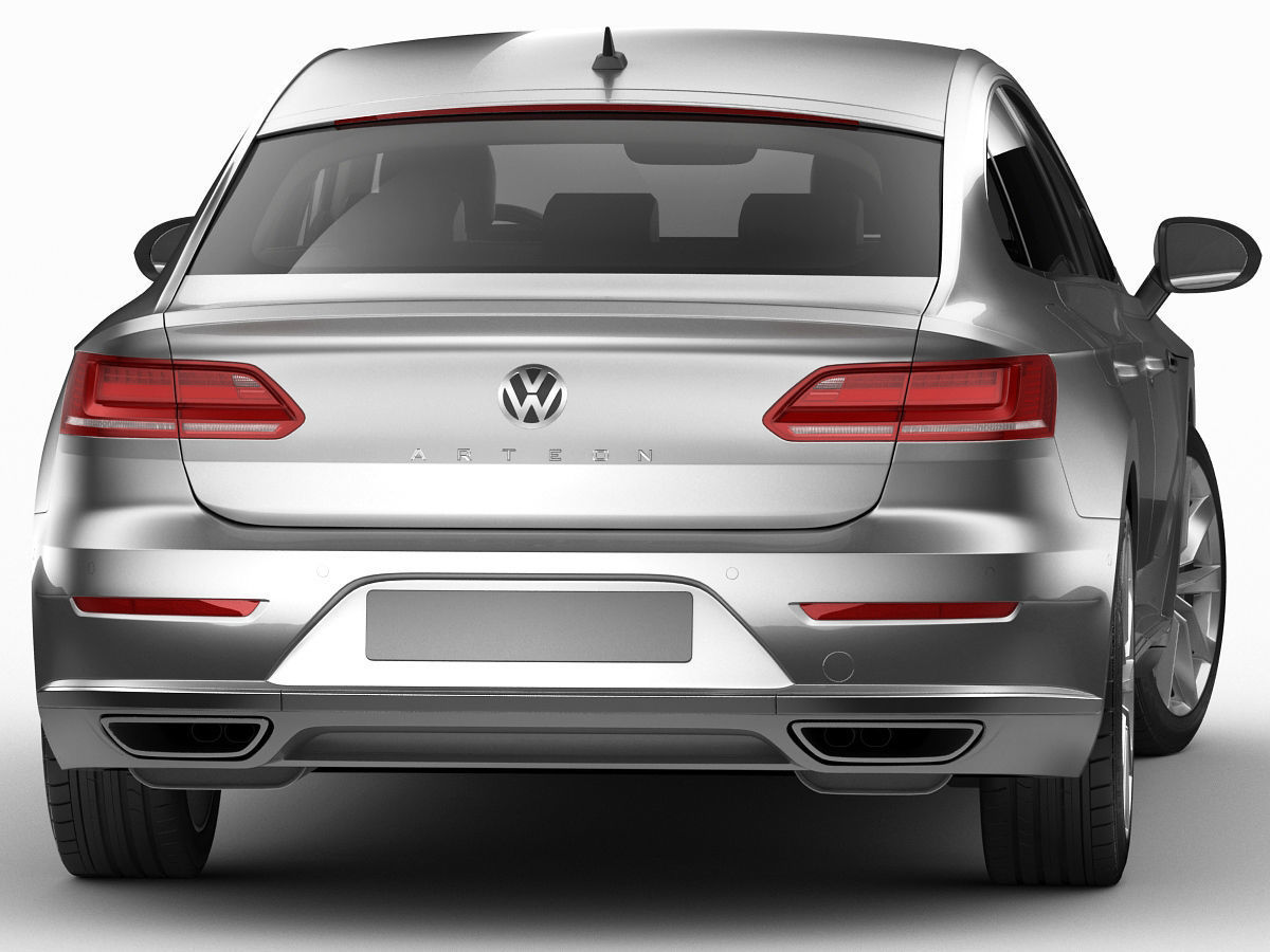 VW Arteon 2018 3D model_11