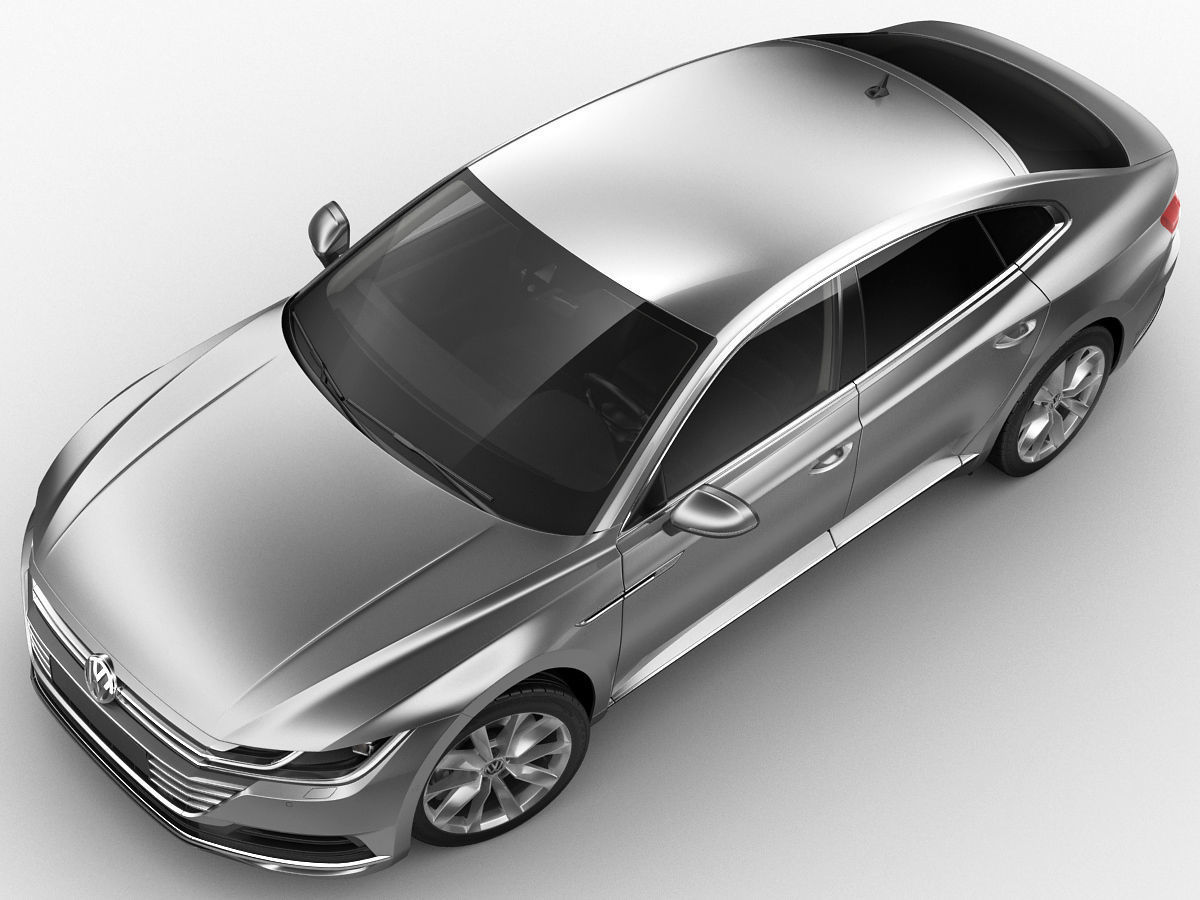 VW Arteon 2018 3D model_6