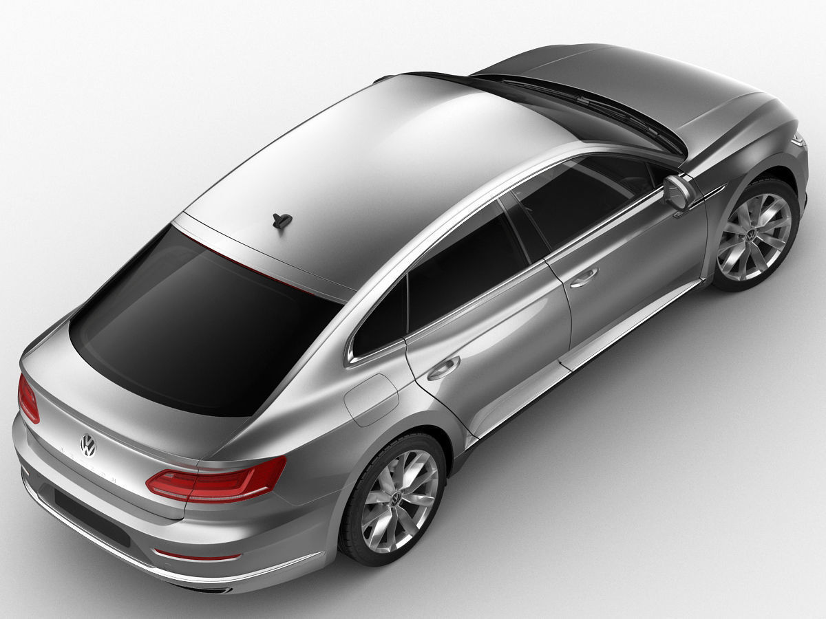 VW Arteon 2018 3D model_7