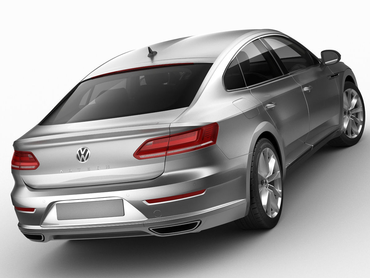 VW Arteon 2018 3D model_1