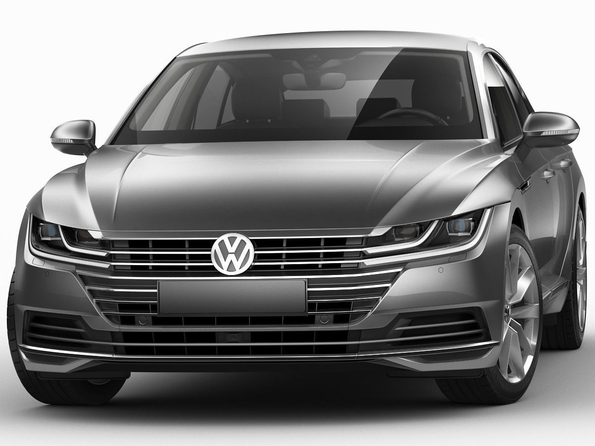 VW Arteon 2018 3D model_10