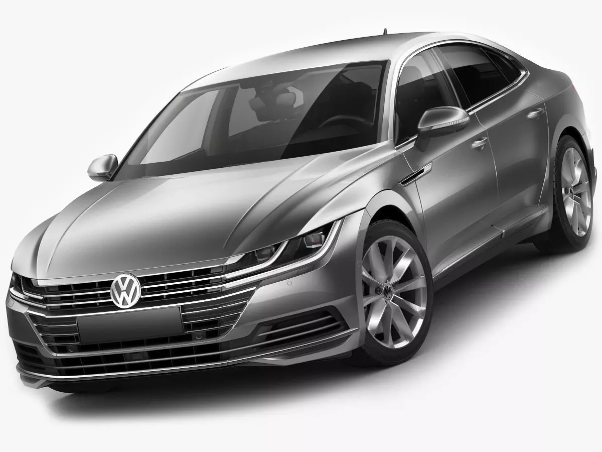 VW Arteon 2018 3D model_0