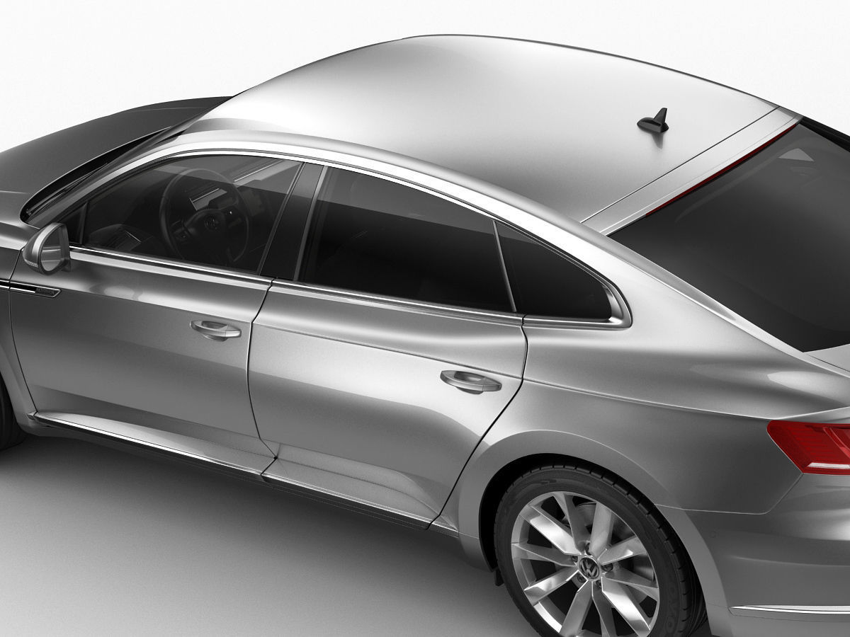 VW Arteon 2018 3D model_12