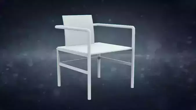 Zhu Chair with Arms by Piero Lissoni for Glas Italia