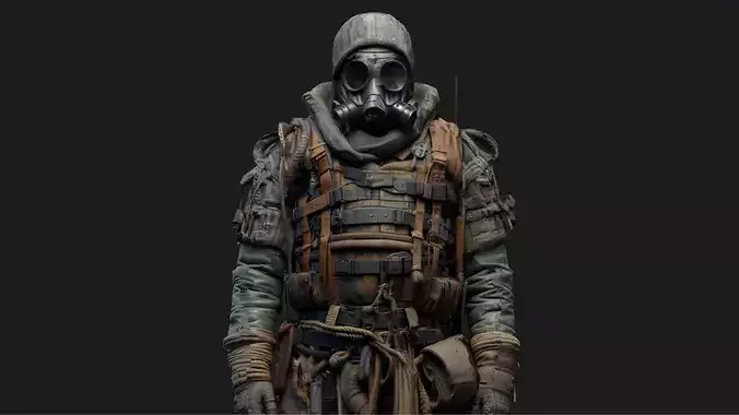 Dystopian Wasteland Scavenger