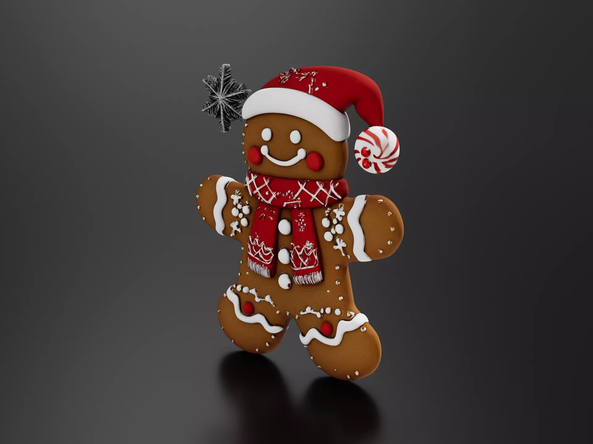 Christmas biscuits 3D print model
