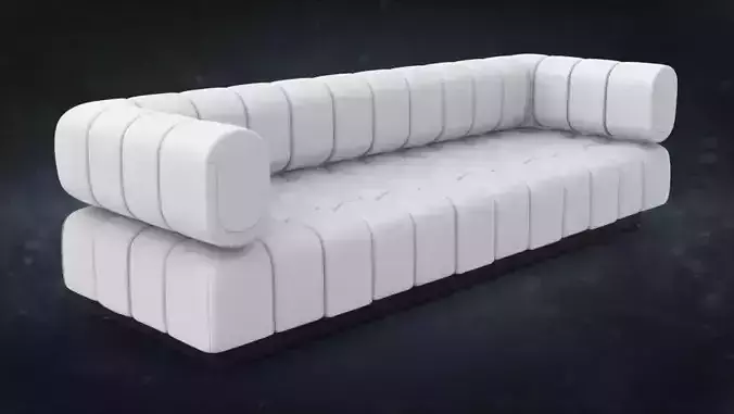 Todd Merrill Custom Originals Classic Tufted Sectional Seating 3D model